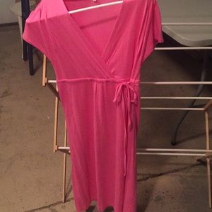 Lightweight pink dress
